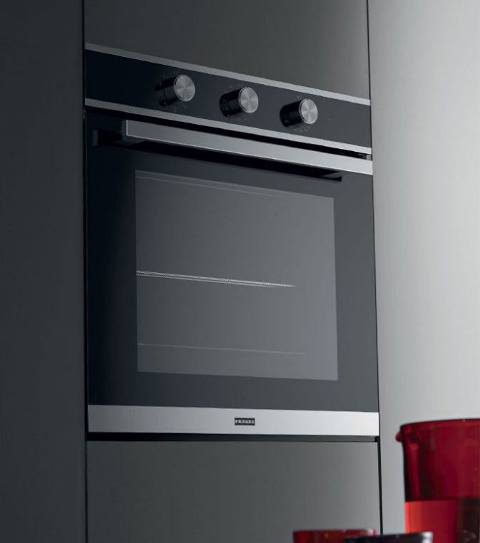 Franke FSM 82 H XS Smart Forno elettrico multifunzione cm 60 - inox satinato/cristallo nero