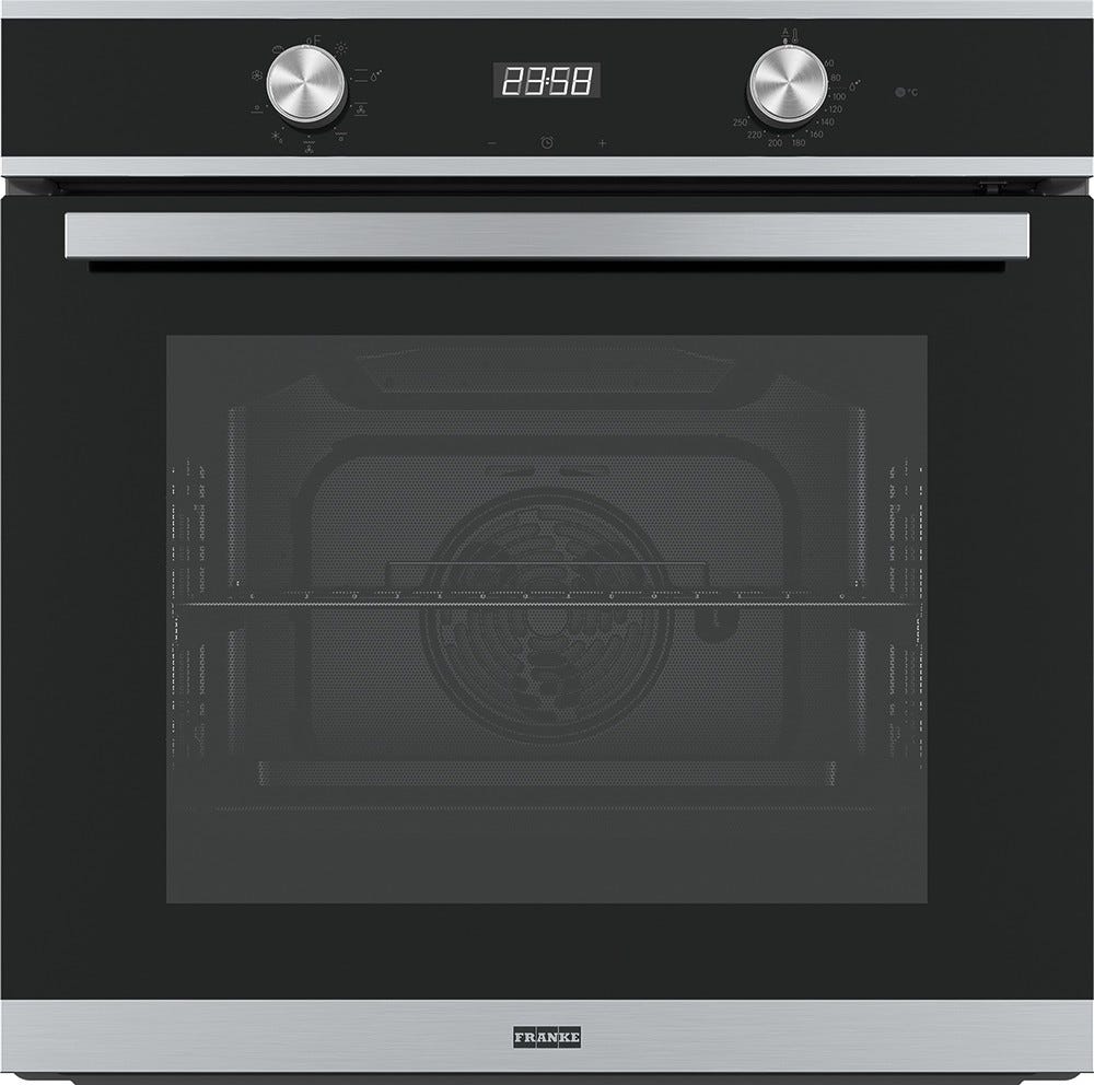 Franke FSM 86 H XS Smart Forno elettrico multifunzione cm 60 - inox satinato/cristallo nero