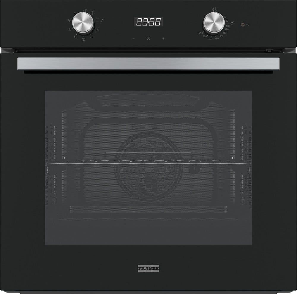 Franke FSM 86 H BK Smart Colore Forno elettrico multifunzione cm 60 - cristallo nero