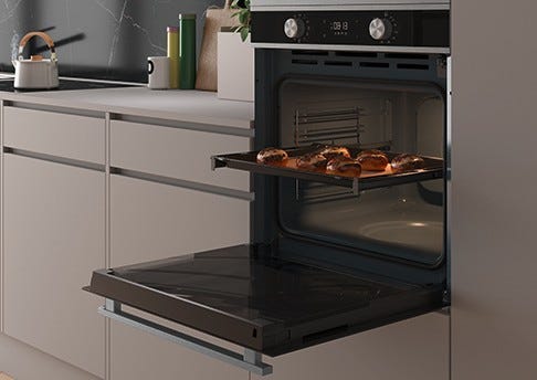 Franke FSM 97 P XS Smart Forno elettrico multifunzione pirolitico cm 60 - inox satinato/cristallo nero
