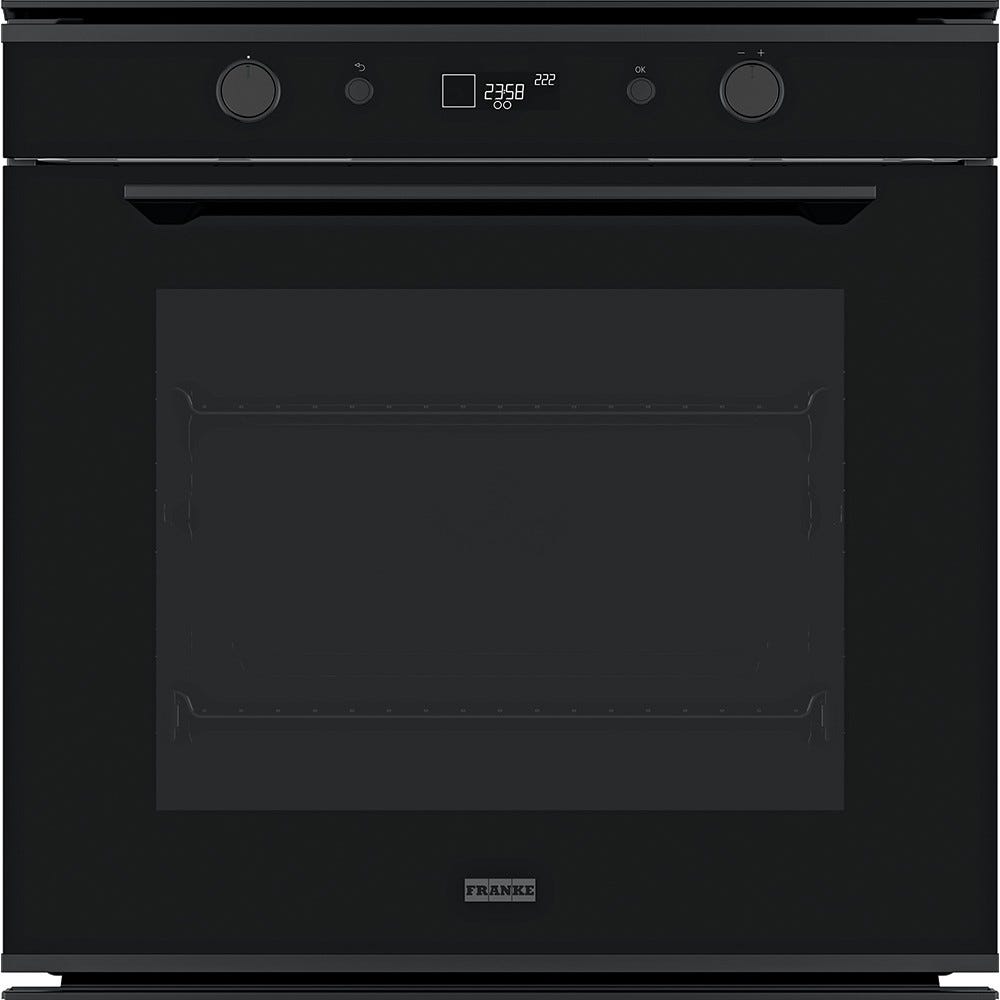 Franke FMY 98 P BK Mythos Black Steel Forno elettrico multifunzione pirolitico cm 60 - black steel