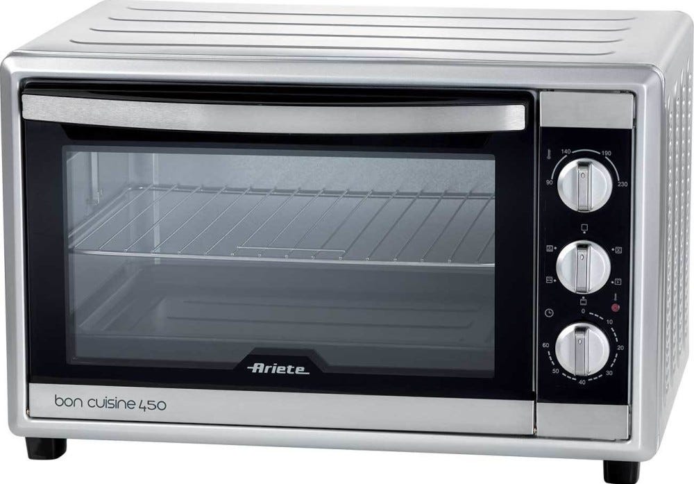 Ariete 0986 Bon Cuisine 450 Forno elettrico cm. 40 - inox