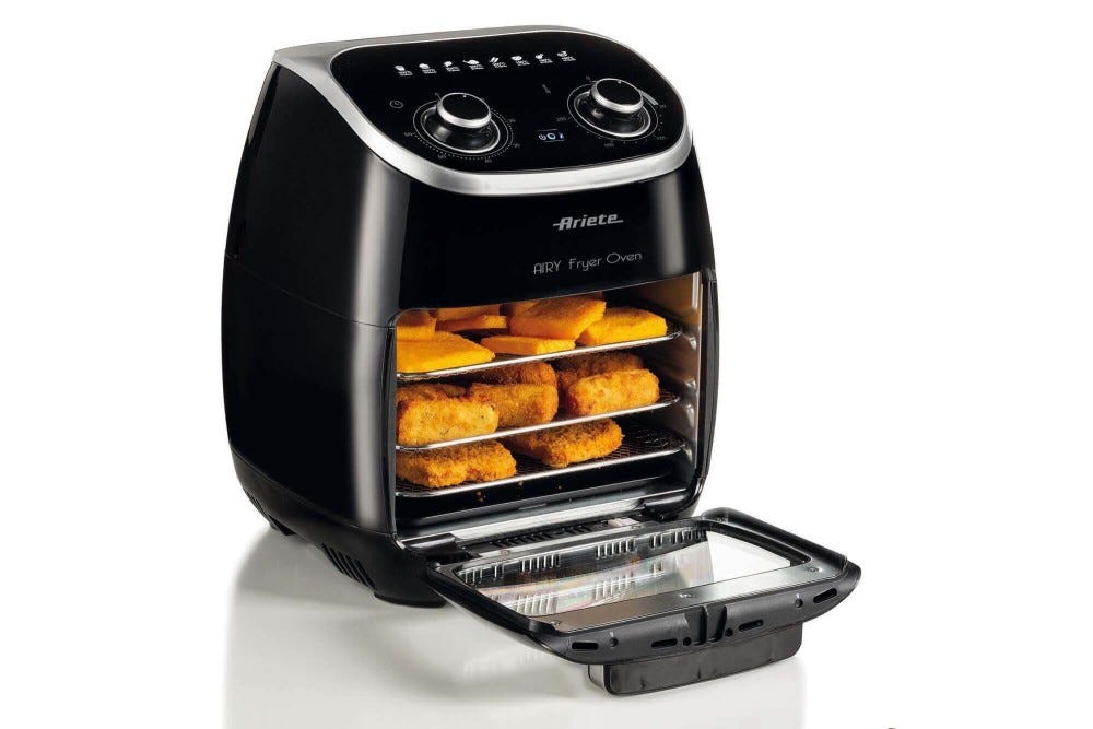 Ariete 4619 Airy Fryer Oven Friggitrice elettrica ad aria - nero