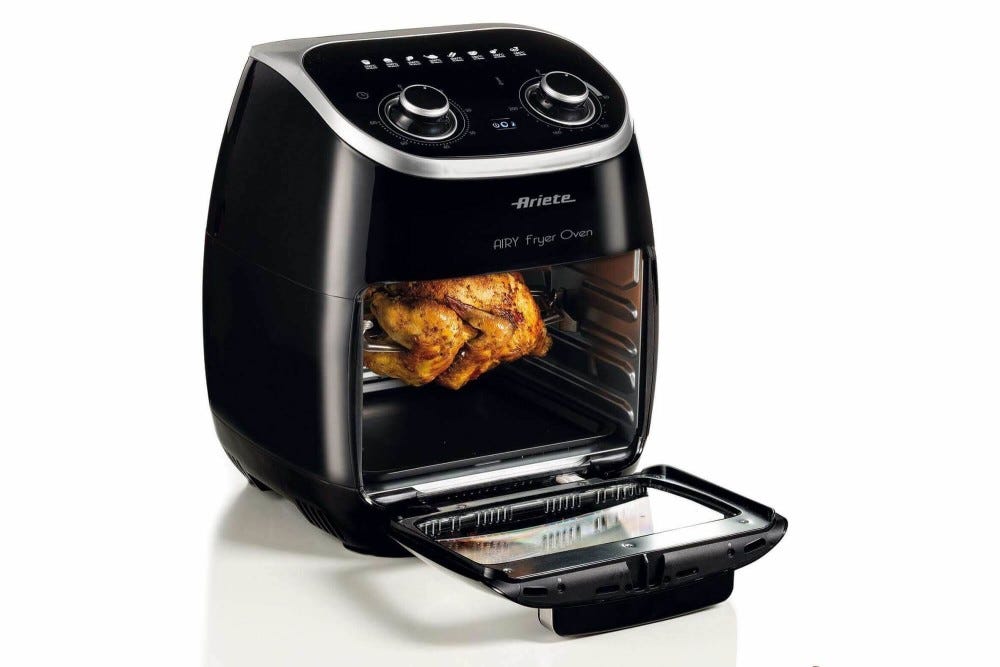 Ariete 4619 Airy Fryer Oven Friggitrice elettrica ad aria - nero