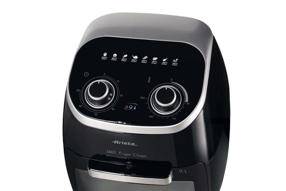 Ariete 4619 Airy Fryer Oven Friggitrice elettrica ad aria - nero