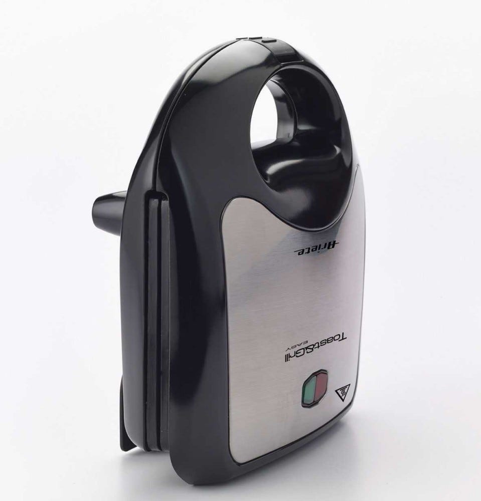 Ariete 1980 Toast & Grill Easy Bistecchiera elettrica - inox / nero