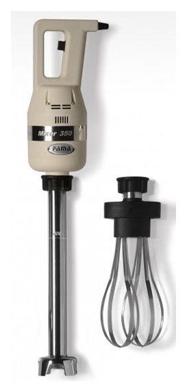 Fama FM350VVC400 Giò Heavy Mixer a immersione 350 W, velocità variabile, mescolatore 400 mm, frusta inox Heavy Pro