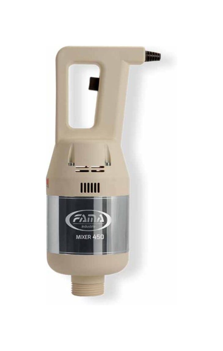 Fama FM450VF500 Giò Heavy Mixer ad immersione 450 VF con mescolatore 500 mm, 450 Watt, velocità fissa