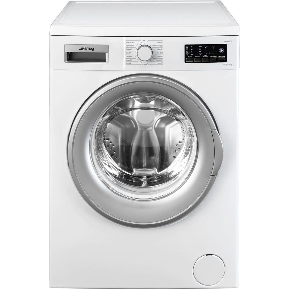 Smeg LBW62PCIT Lavatrice cm. 60 - profondità cm. 42 - capacità 6 kg - bianco