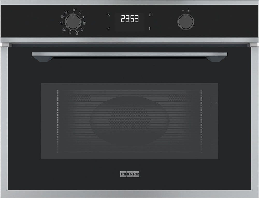 Franke FMA 45 MW XS Microonde Maris 45 Forno microonde combinato cm 60 h 45 - inox satinato/cristallo nero