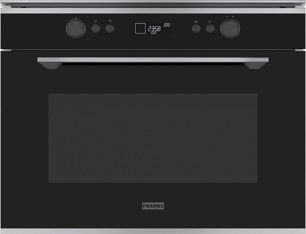 Franke FMY 45 MW XS Microonde Mythos 45 Forno microonde combinato cm 60 h 45 - inox satinato/cristallo nero