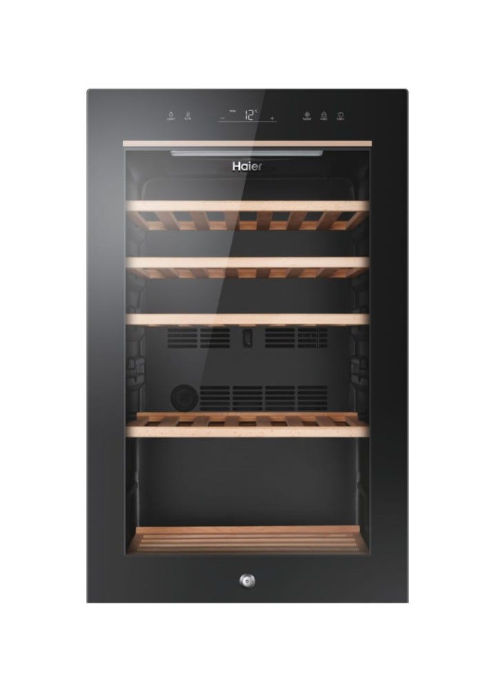 Haier HWS49GA Cantina vini a libera installazione cm. 50 - 49 bottiglie - nero