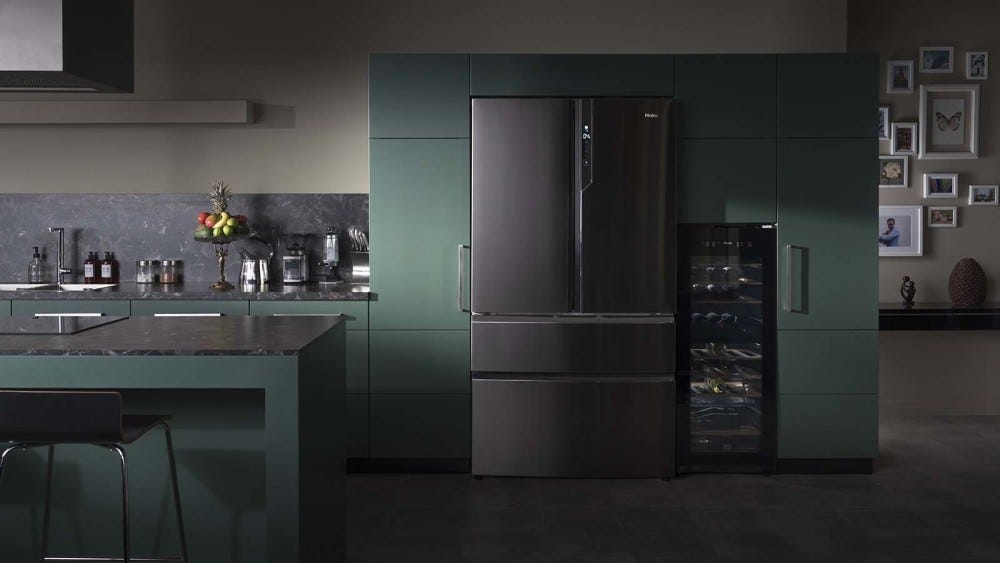 Haier HWS49GA Cantina vini a libera installazione cm. 50 - 49 bottiglie - nero