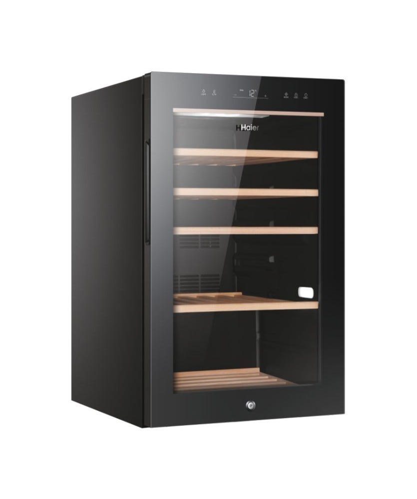 Haier HWS49GA Cantina vini a libera installazione cm. 50 - 49 bottiglie - nero