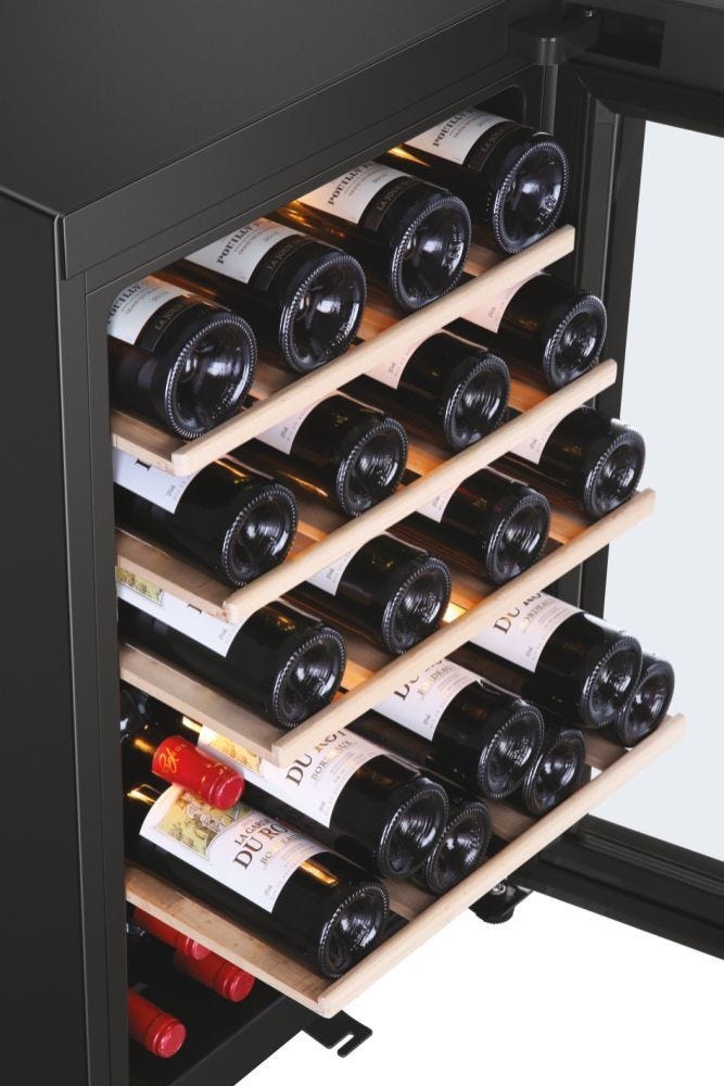 Haier HWS49GA Cantina vini a libera installazione cm. 50 - 49 bottiglie - nero