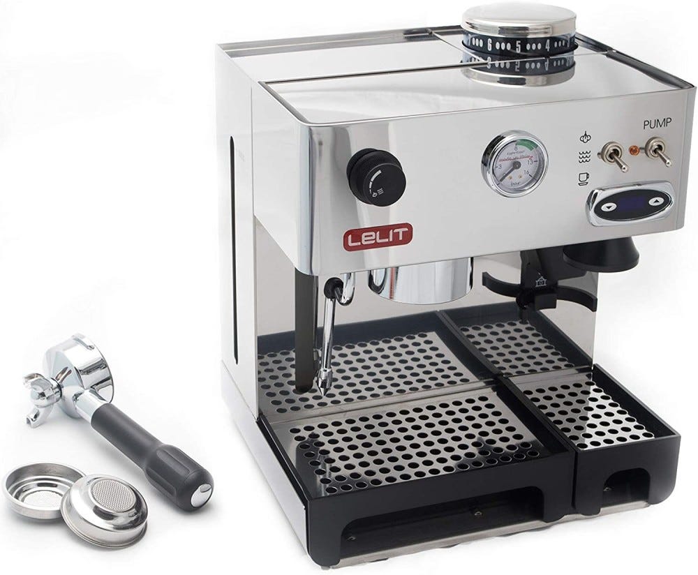 Lelit PL042TEMD Anita Macchina per caffè automatica - inox