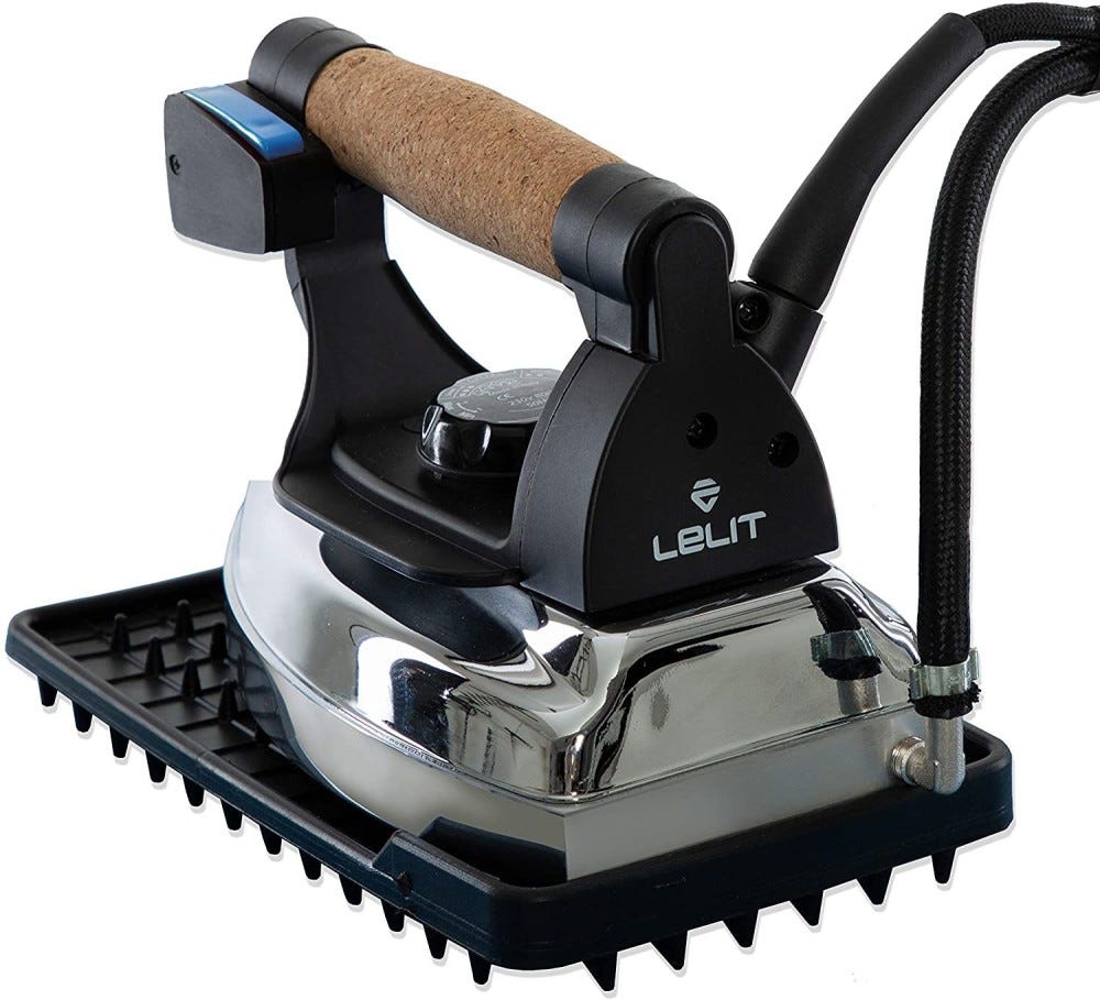 Lelit PS21 Ferro da stiro con caldaia a vapore - inox