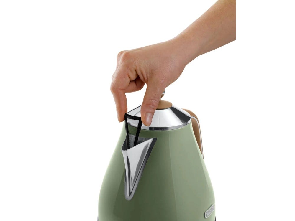 De Longhi KBOV2001 GR Icona Vintage Bollitore elettrico da 1,7 l - verde