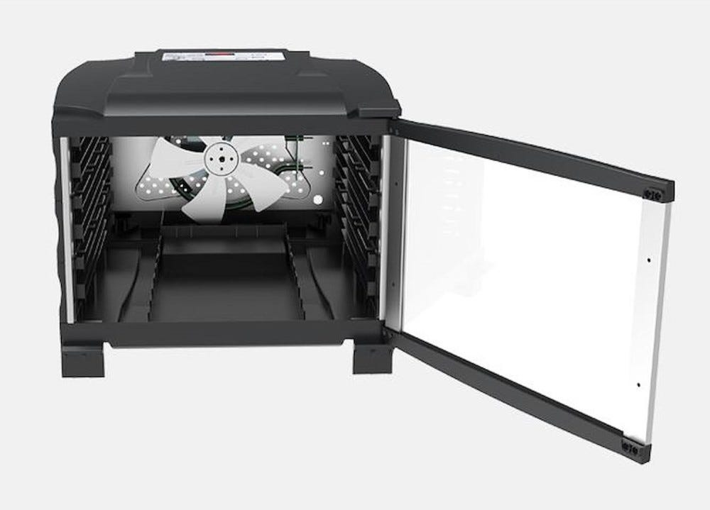RGV DIGITAL DIRED Essiccatore 800 w - nero