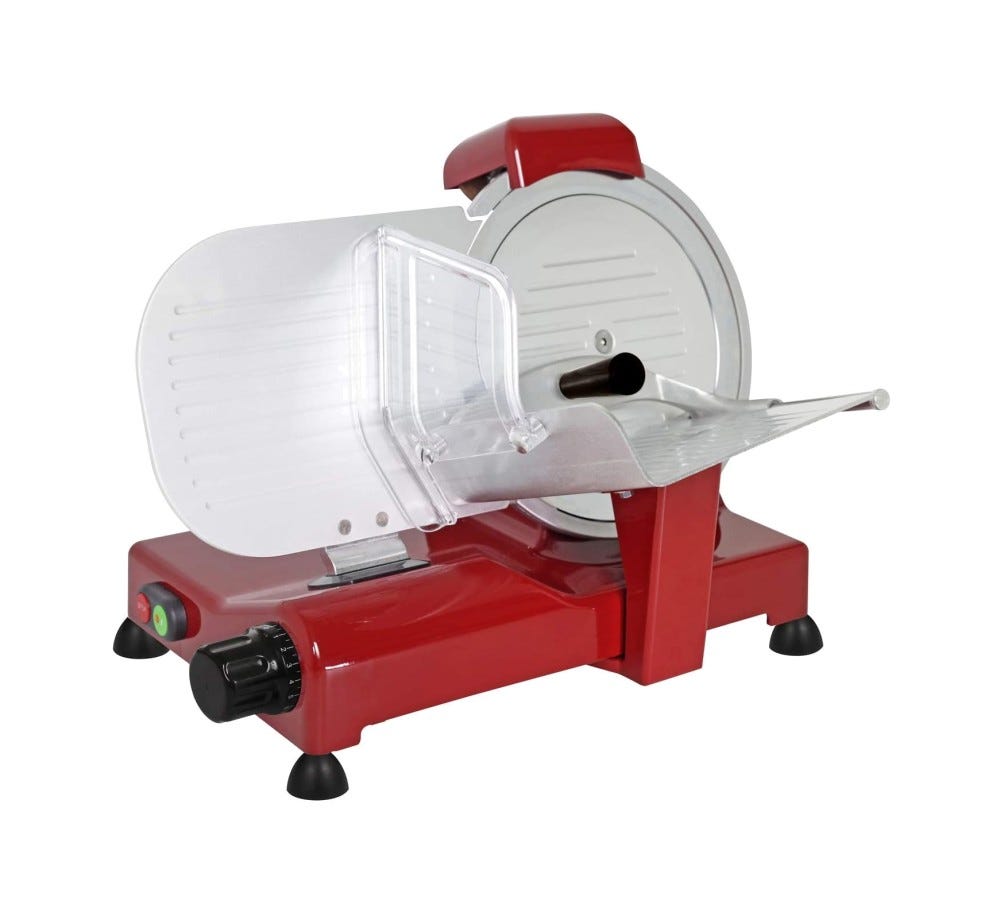 RGV LUXURY25REDEDITION Affettatrice domestica a gravità lama mm. 250 - monofase