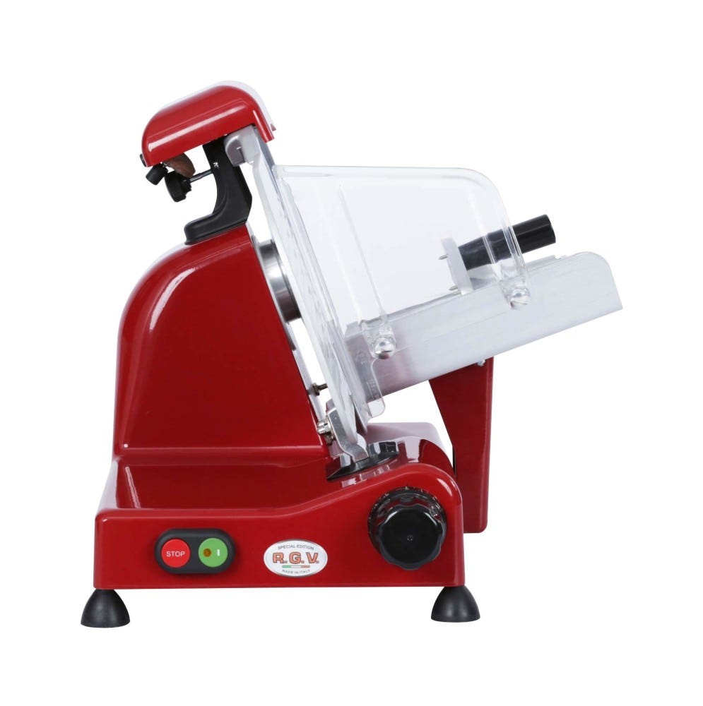 RGV LUXURY25REDEDITION Affettatrice domestica a gravità lama mm. 250 - monofase