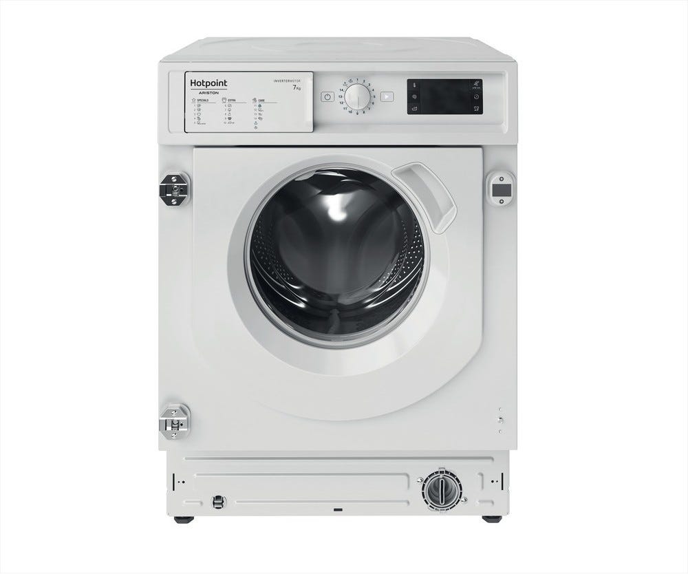 Hotpoint Ariston BIWMHG7148 Lavatrice da incasso cm. 60 - capacità 7 kg - bianco