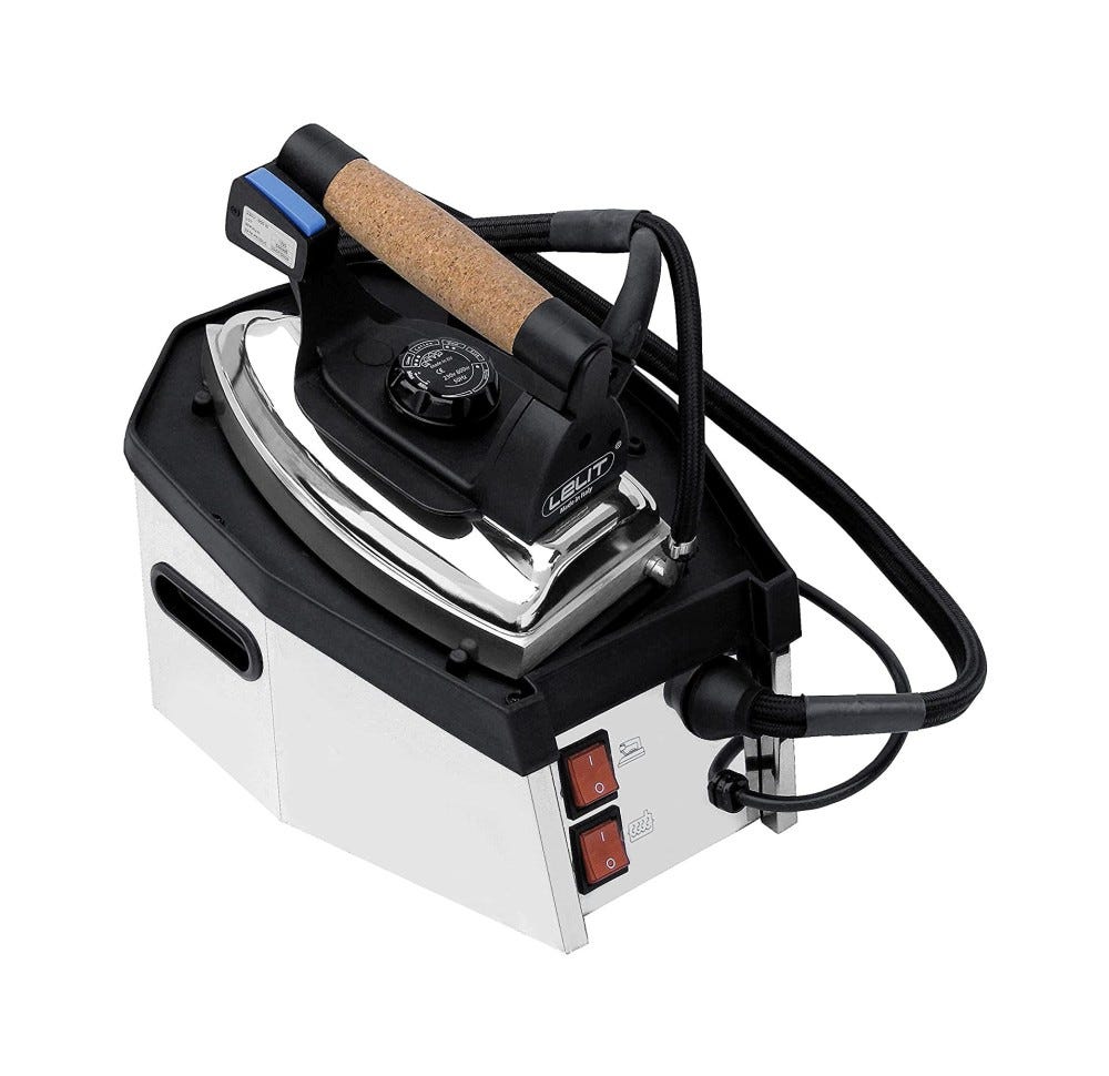 Lelit PS11N Ferro da stiro con caldaia a vapore - inox