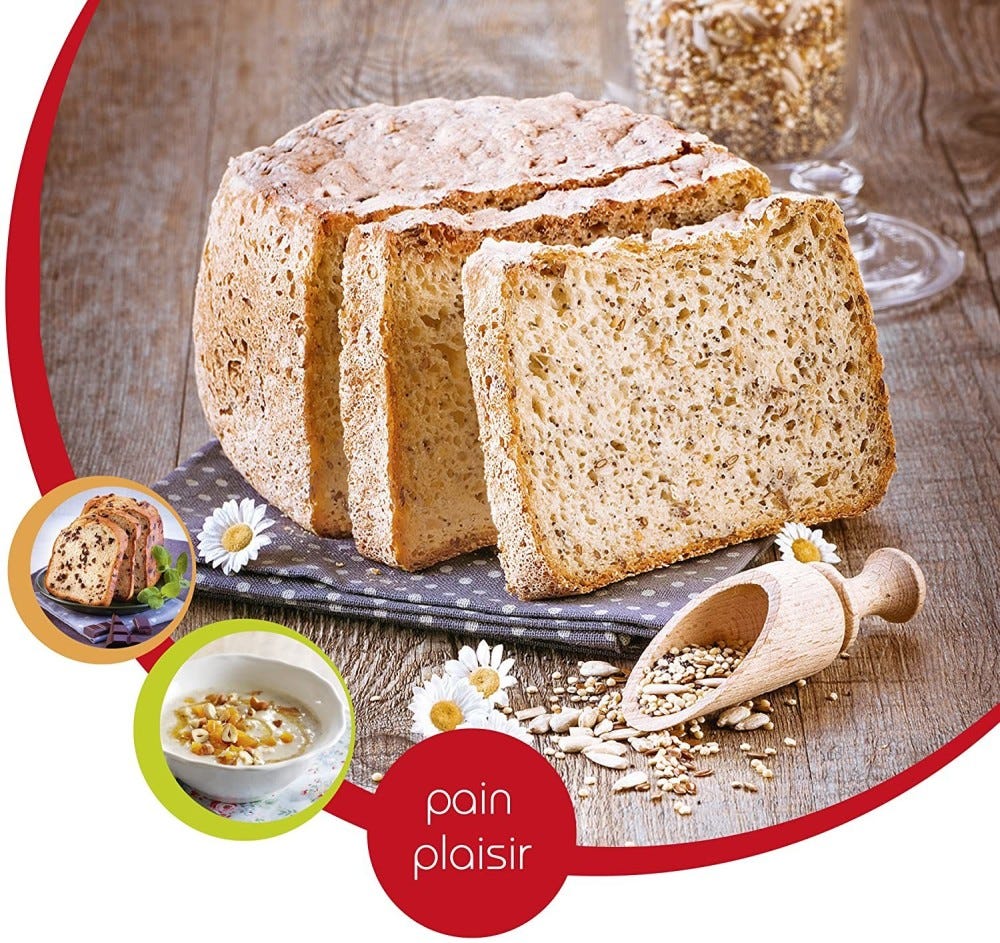 Moulinex OW2208 Pain & Plaisir Macchina del pane - nero