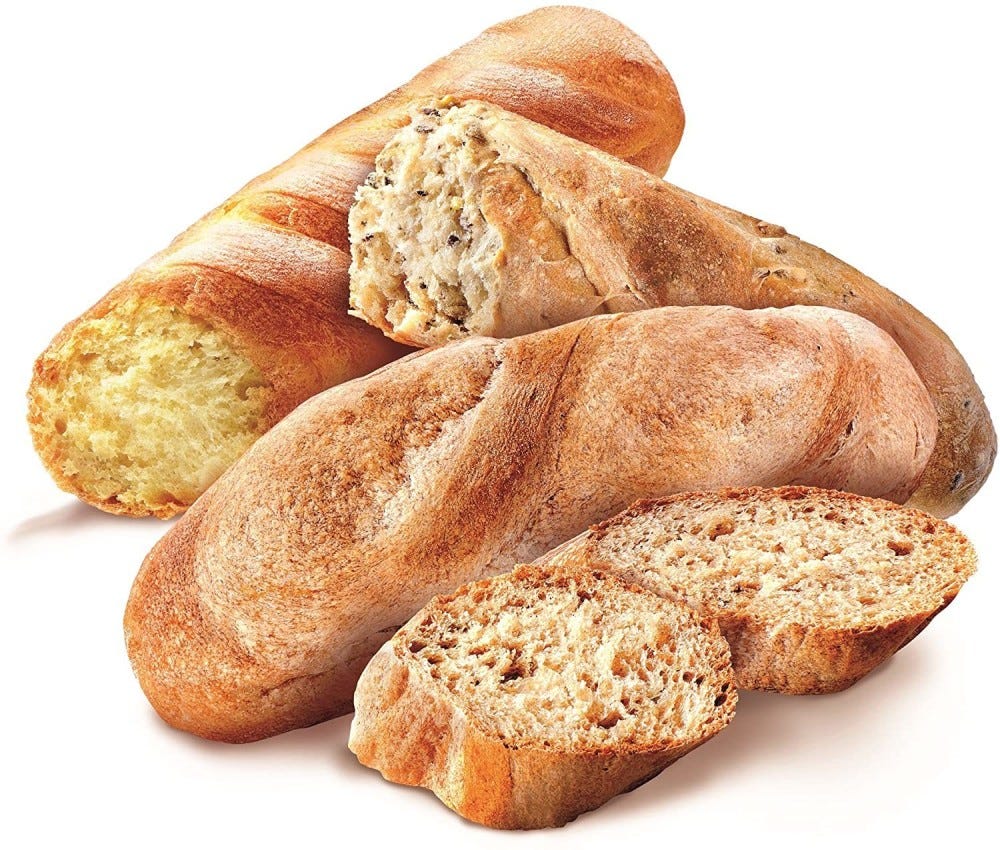 Moulinex OW6101 Home Bread Baguette Macchina del pane - bianco