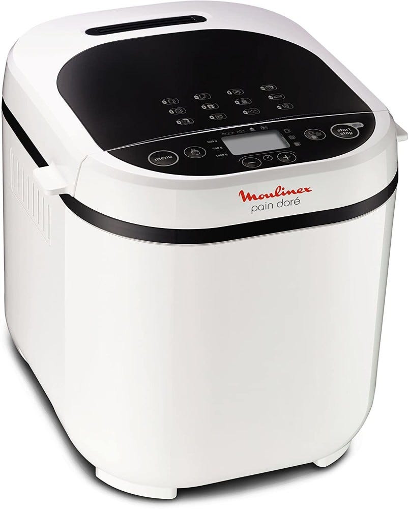 Moulinex OW210130 Pain Doré Macchina del pane - bianco