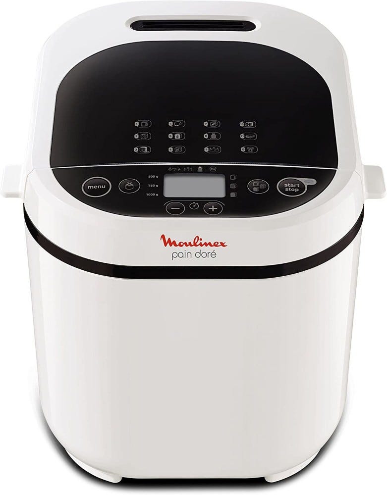 Moulinex OW210130 Pain Doré Macchina del pane - bianco