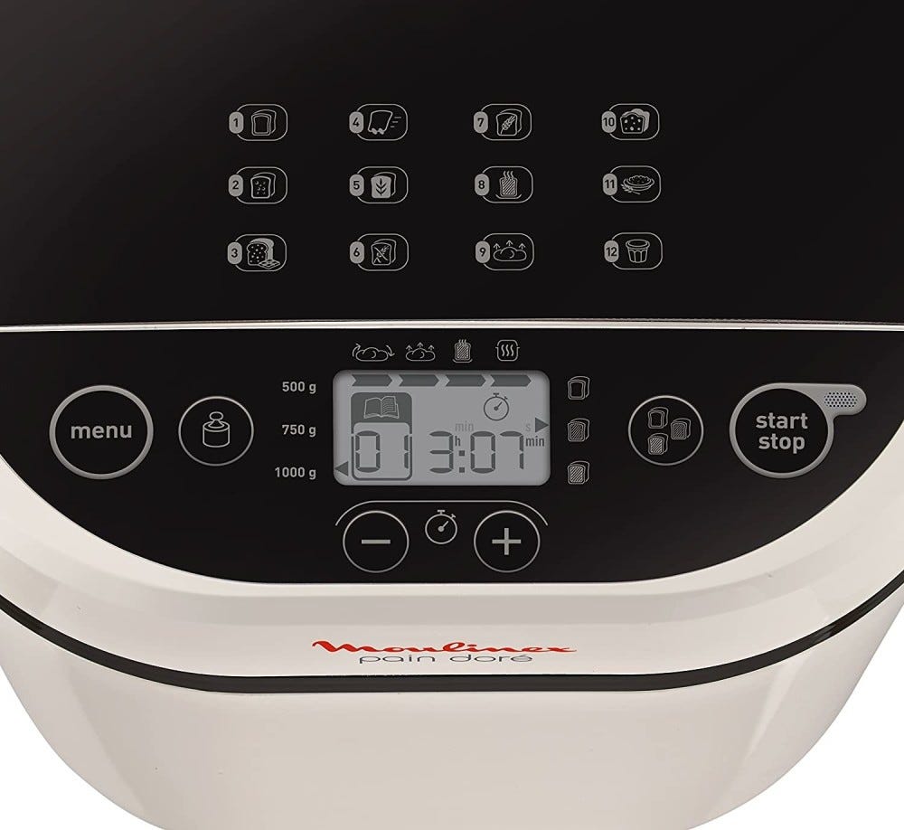 Moulinex OW210130 Pain Doré Macchina del pane - bianco