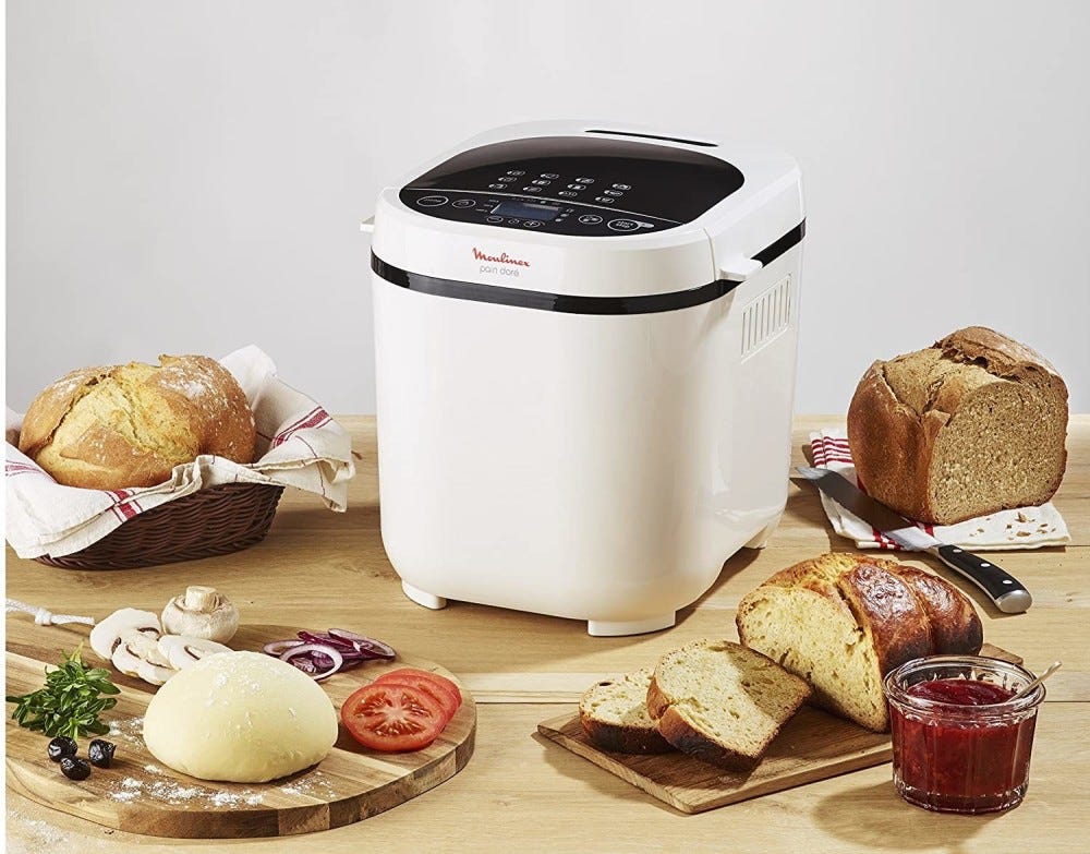 Moulinex OW210130 Pain Doré Macchina del pane - bianco