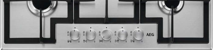 AEG HGB75400SM Slim Line Piano a cottura a gas cm. 75 - inox