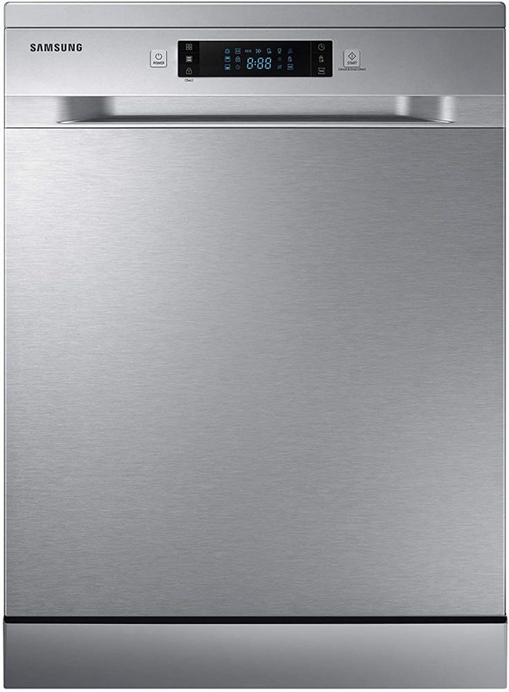 Samsung DW60M6050FS Lavastoviglie a libera installazione cm. 60 - 14 coperti - silver