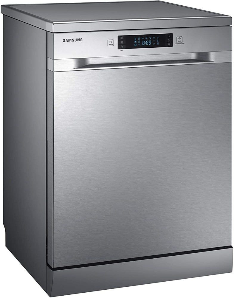 Samsung DW60M6050FS Lavastoviglie a libera installazione cm. 60 - 14 coperti - silver