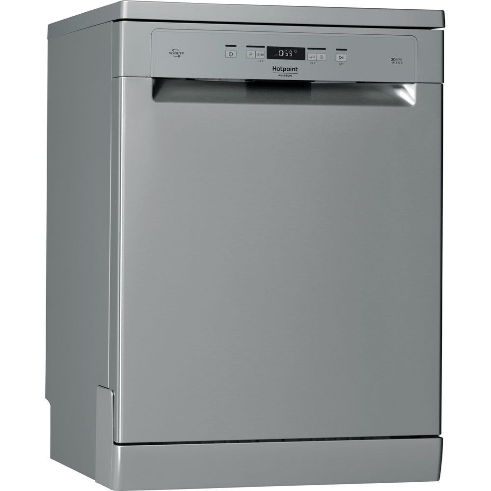 Hotpoint Ariston HFC3C26CWX Lavastoviglie a libera installazione cm. 60 - 14 coperti - inox