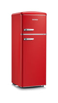 Severin RKG 8930 Frigorifero con congelatore a libera installazione - cm. 55 h 146 - lt. 208 - rosso