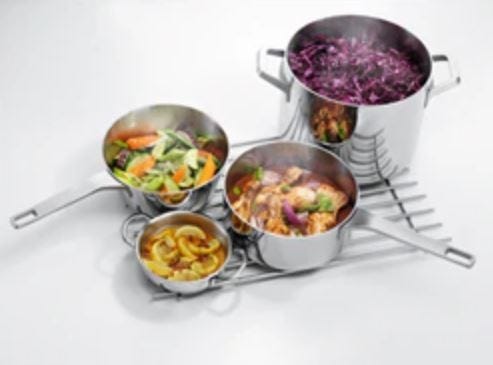Electrolux RGG6242LOX Piano cottura a gas cm. 59 - inox