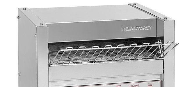 Milantoast 018011 Tostapane rotativo - inox