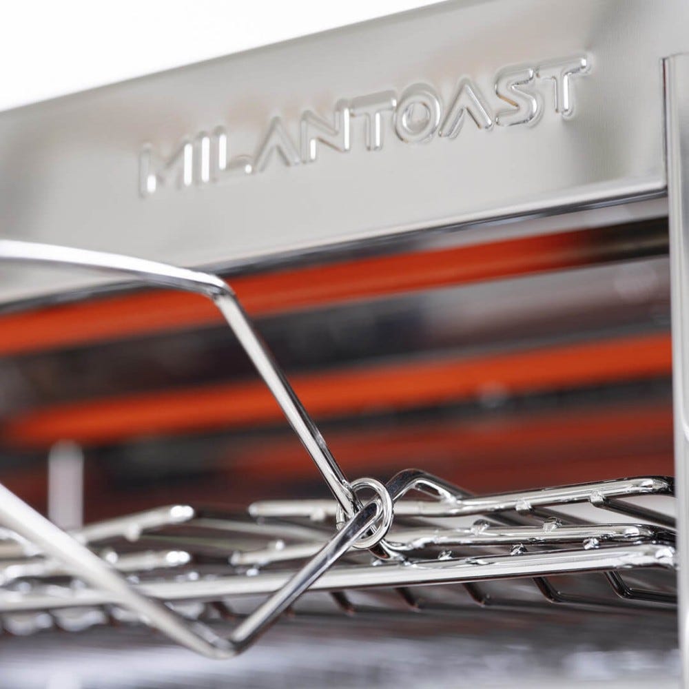 Milantoast 14001 Tostapane a 3 scomparti - inox