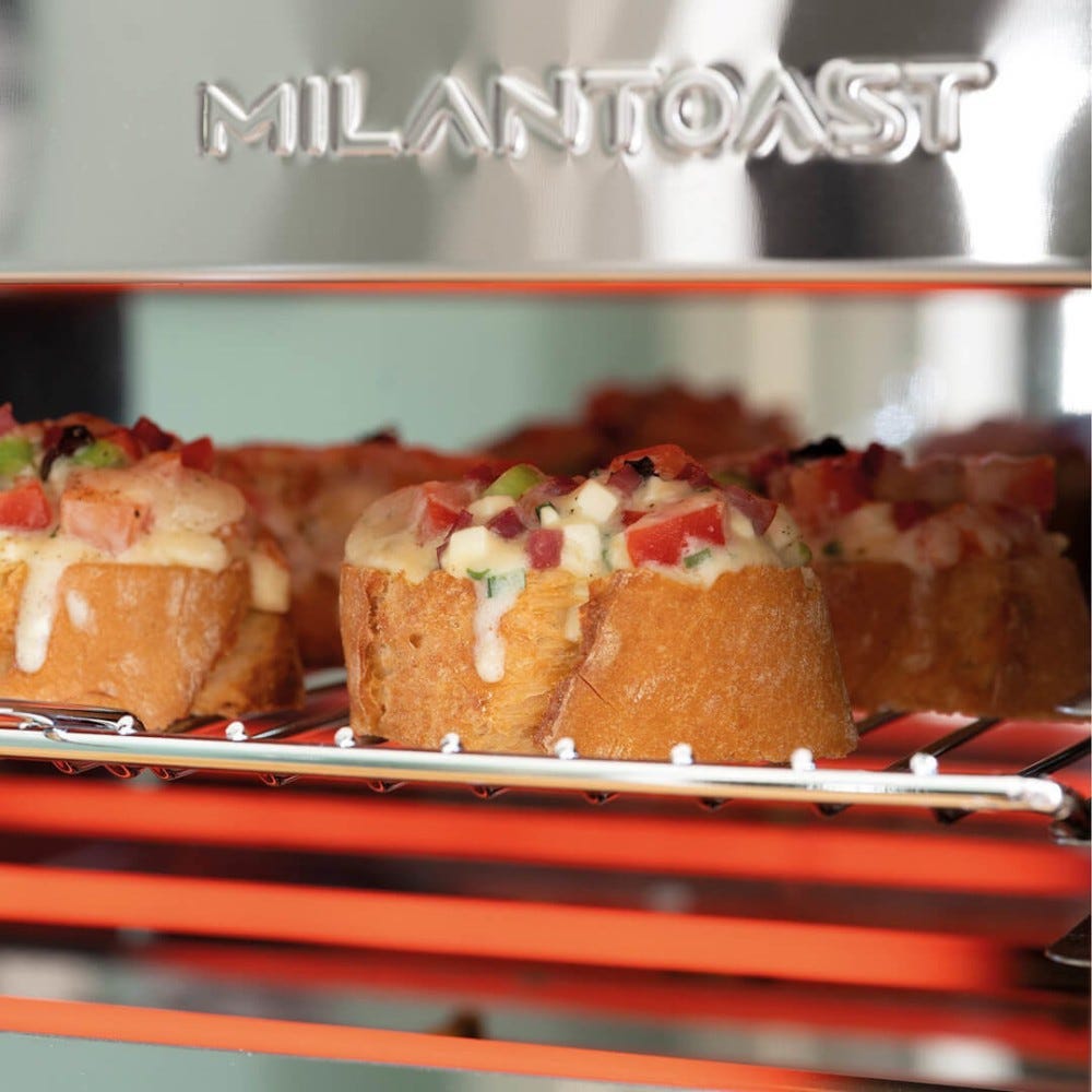 Milantoast 14001 Tostapane a 3 scomparti - inox