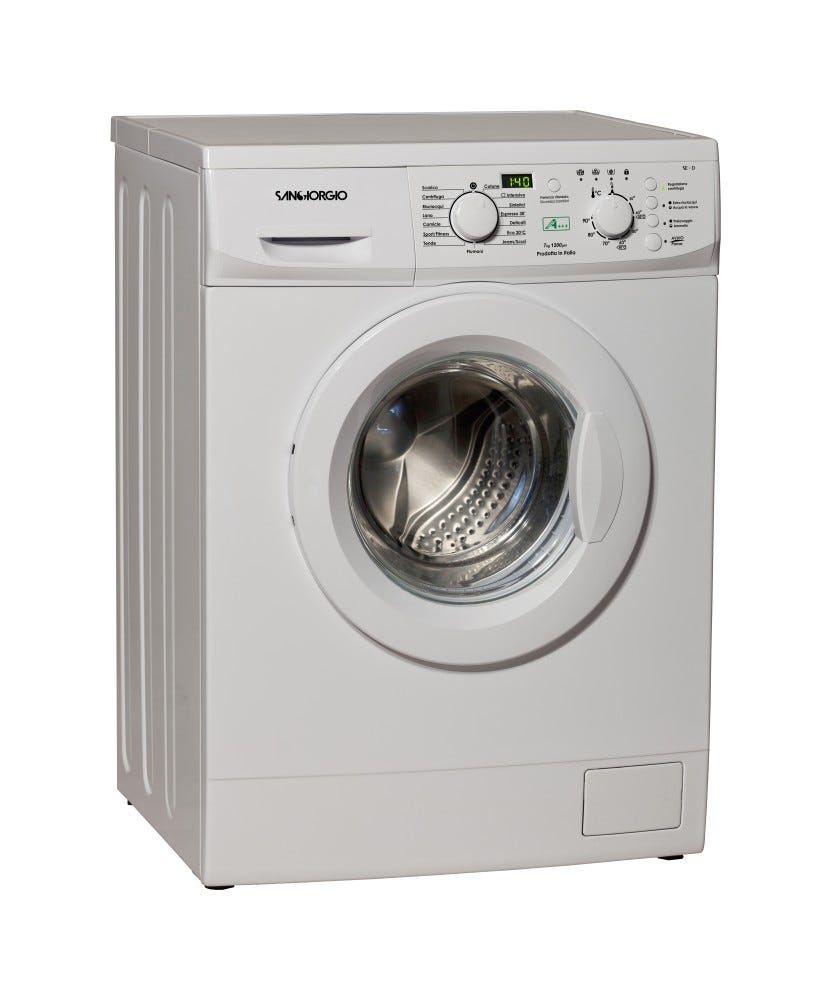 SanGiorgio SES710D Lavatrice cm. 60 - capacità 7 kg - bianco