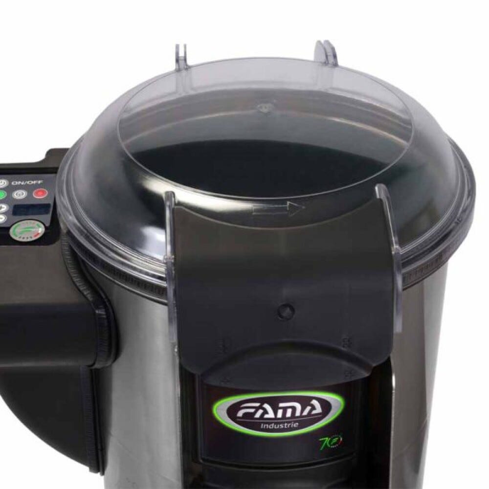 Fama FP101P Preparazione Dinamica Pelapatate 10 KG con Piedi, Trifase, Struttura in acciaio inox AISI 304