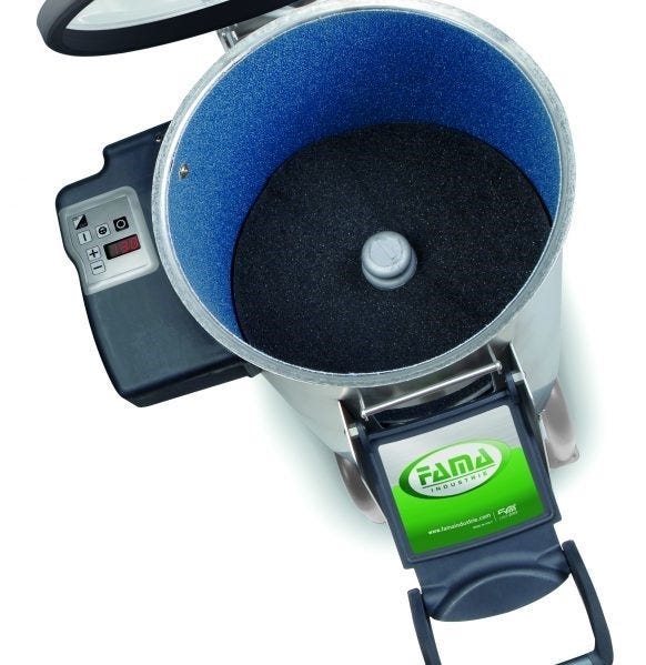 Fama FP115 Preparazione Dinamica Pelapatate 30 kg - monofase - con cassetto e filtro incluso