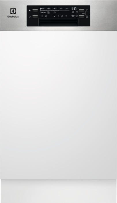 Electrolux EEM43300IX 700 Lavastoviglie integrata parziale cm. 45 - 10 coperti - frontalino inox