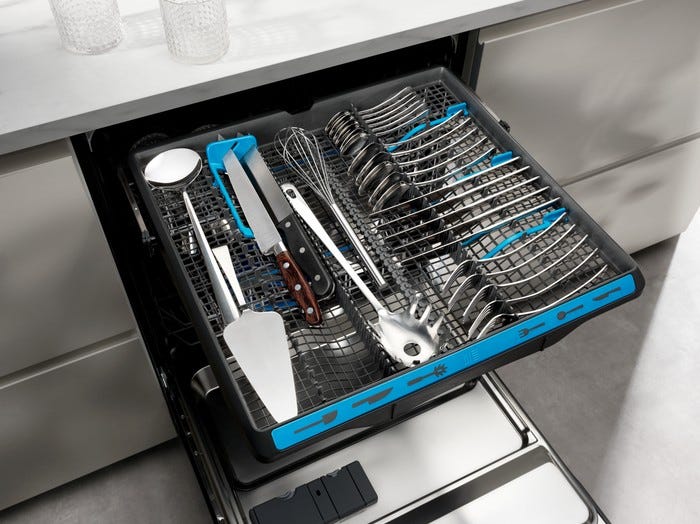 Electrolux EEM43300IX 700 Lavastoviglie integrata parziale cm. 45 - 10 coperti - frontalino inox