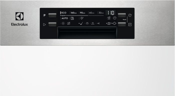 Electrolux EEM43300IX 700 Lavastoviglie integrata parziale cm. 45 - 10 coperti - frontalino inox