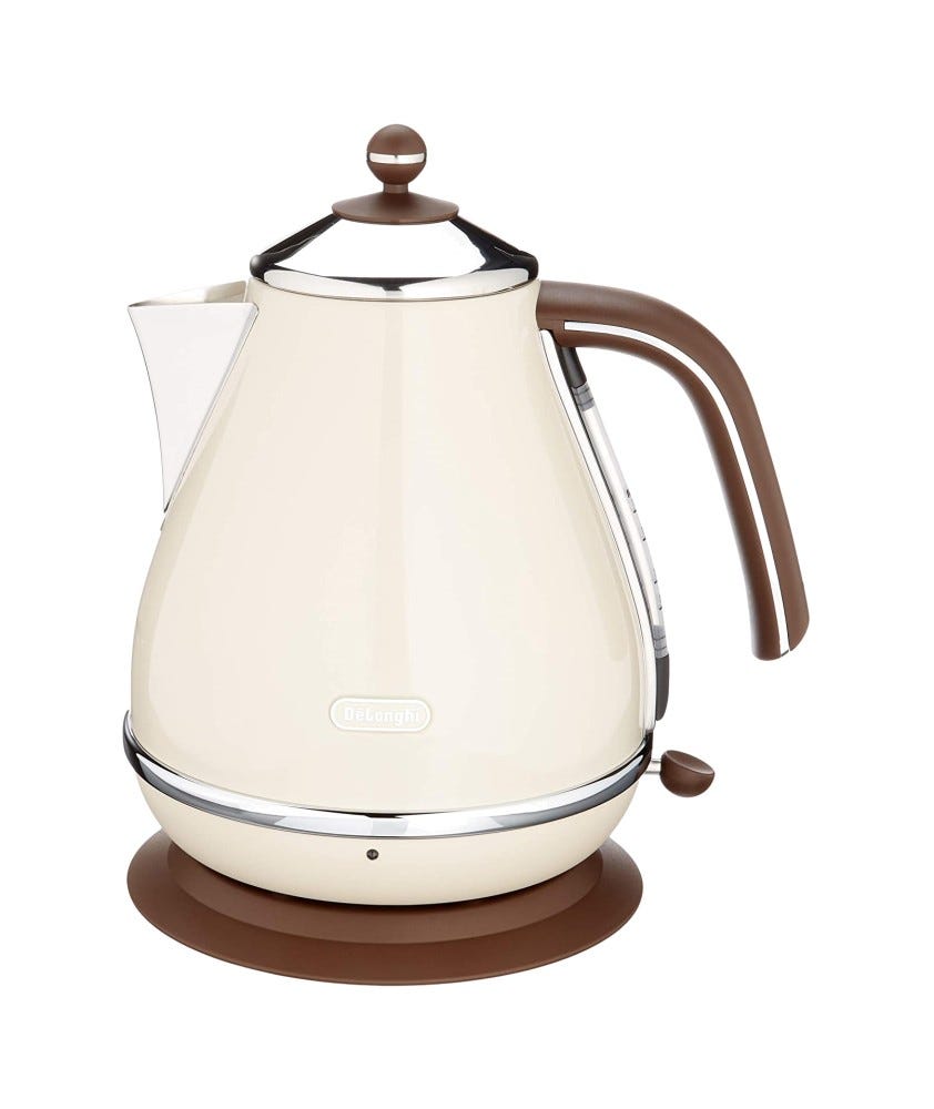 De Longhi KBOV2001 BG Icona Vintage Bollitore elettrico da 1,7 l - beige