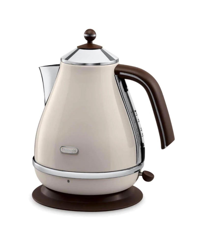 De Longhi KBOV2001 BG Icona Vintage Bollitore elettrico da 1,7 l - beige